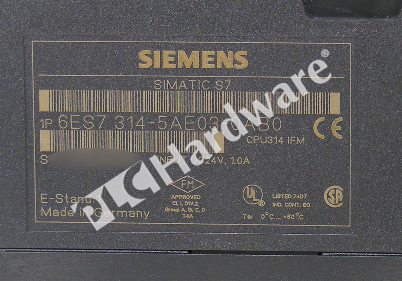 6ES7314-5AE03-0AB0 5