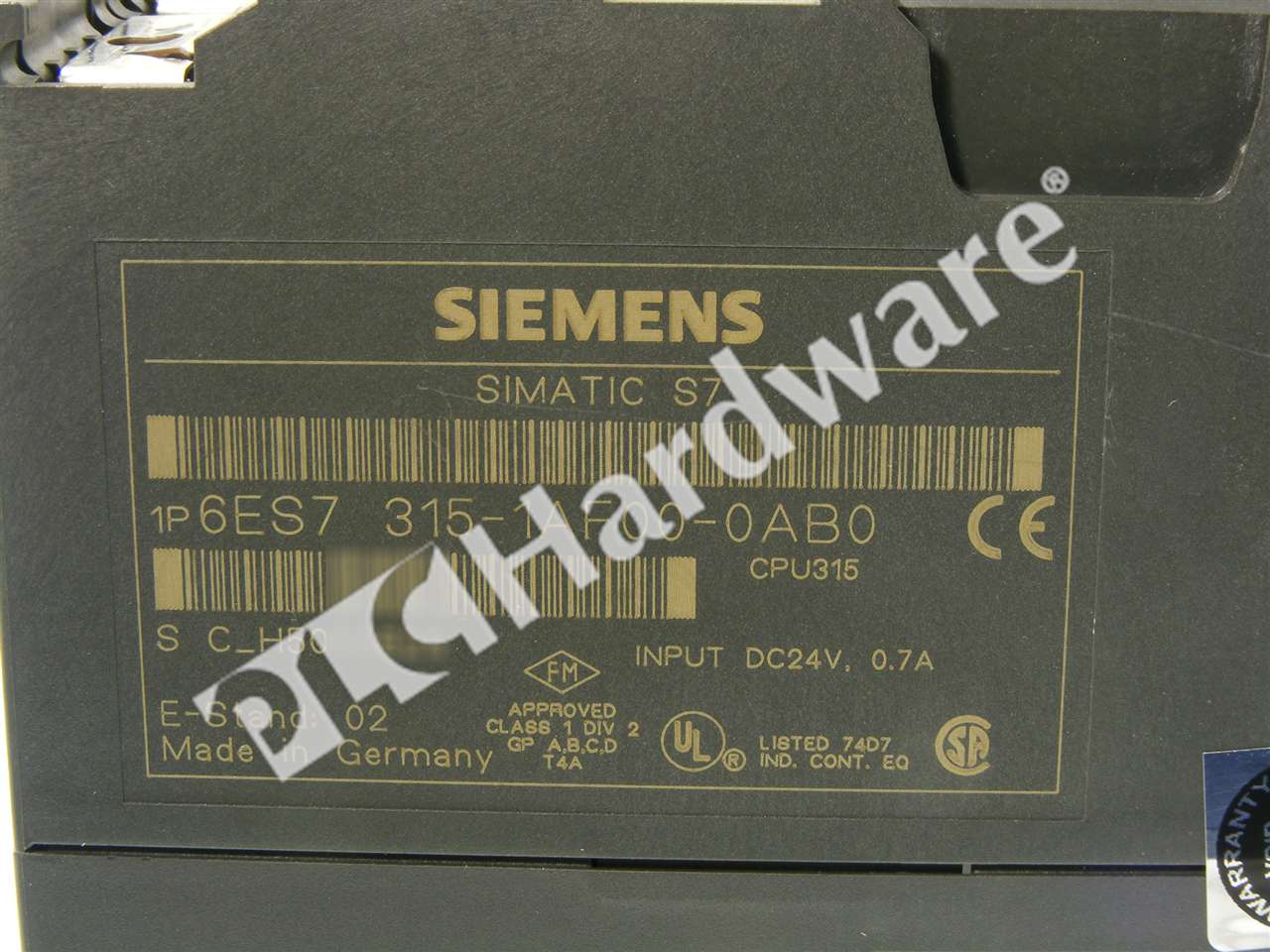 6ES7315-1AF00-0AB0 2