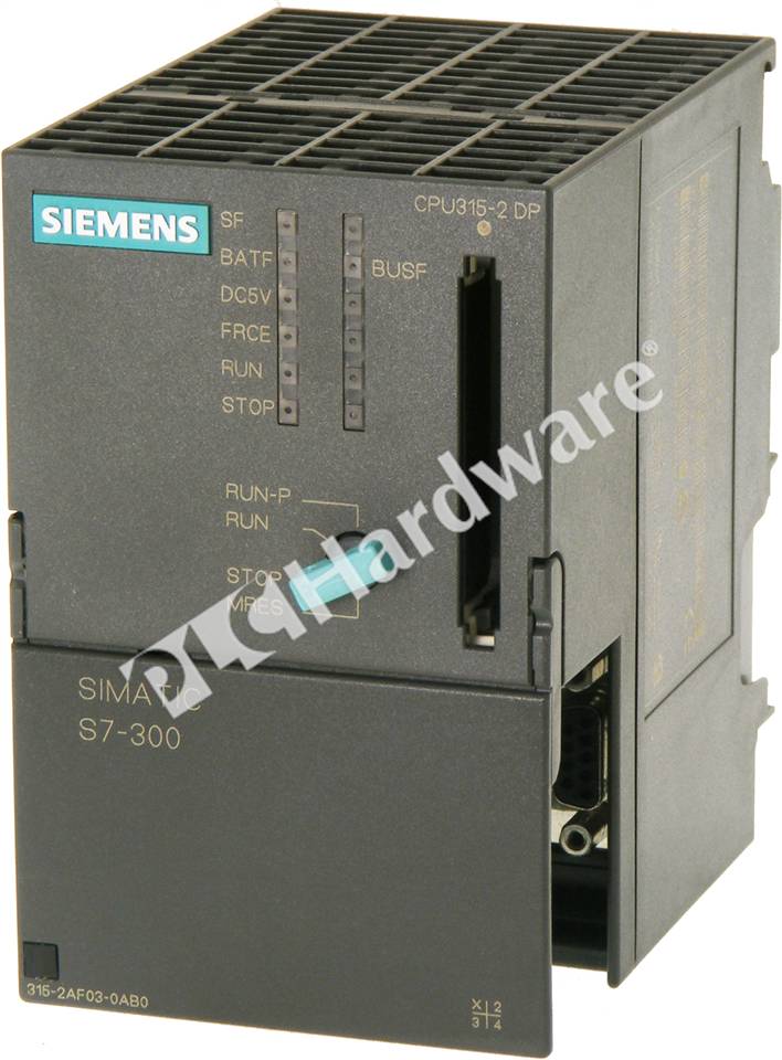SIEMENS SIMATIC S7-300 6ES7 315-2AG10-0AB0 CPU PLC Module 