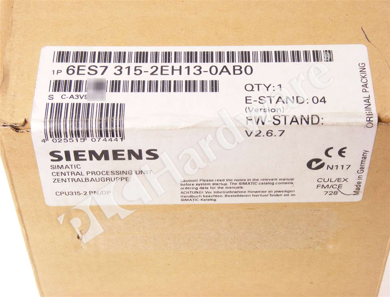 6ES7315-2EH13-0AB0 1