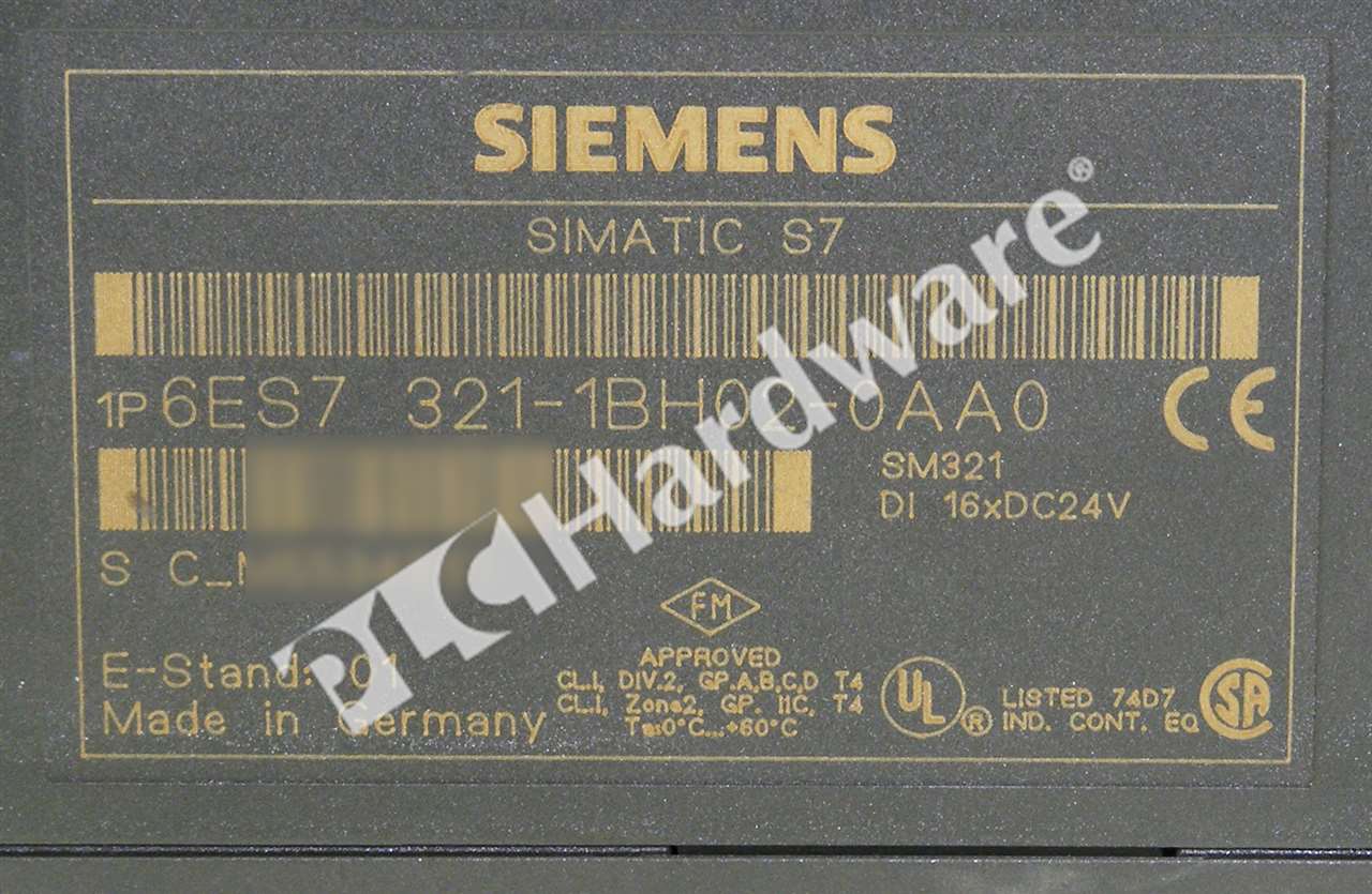 SIEMENS SImatic s7 6ES7321-1BL00-0AA0 6ES7 321-1BL00-0AA0 (DHL EXP 1 DAY DELIVER