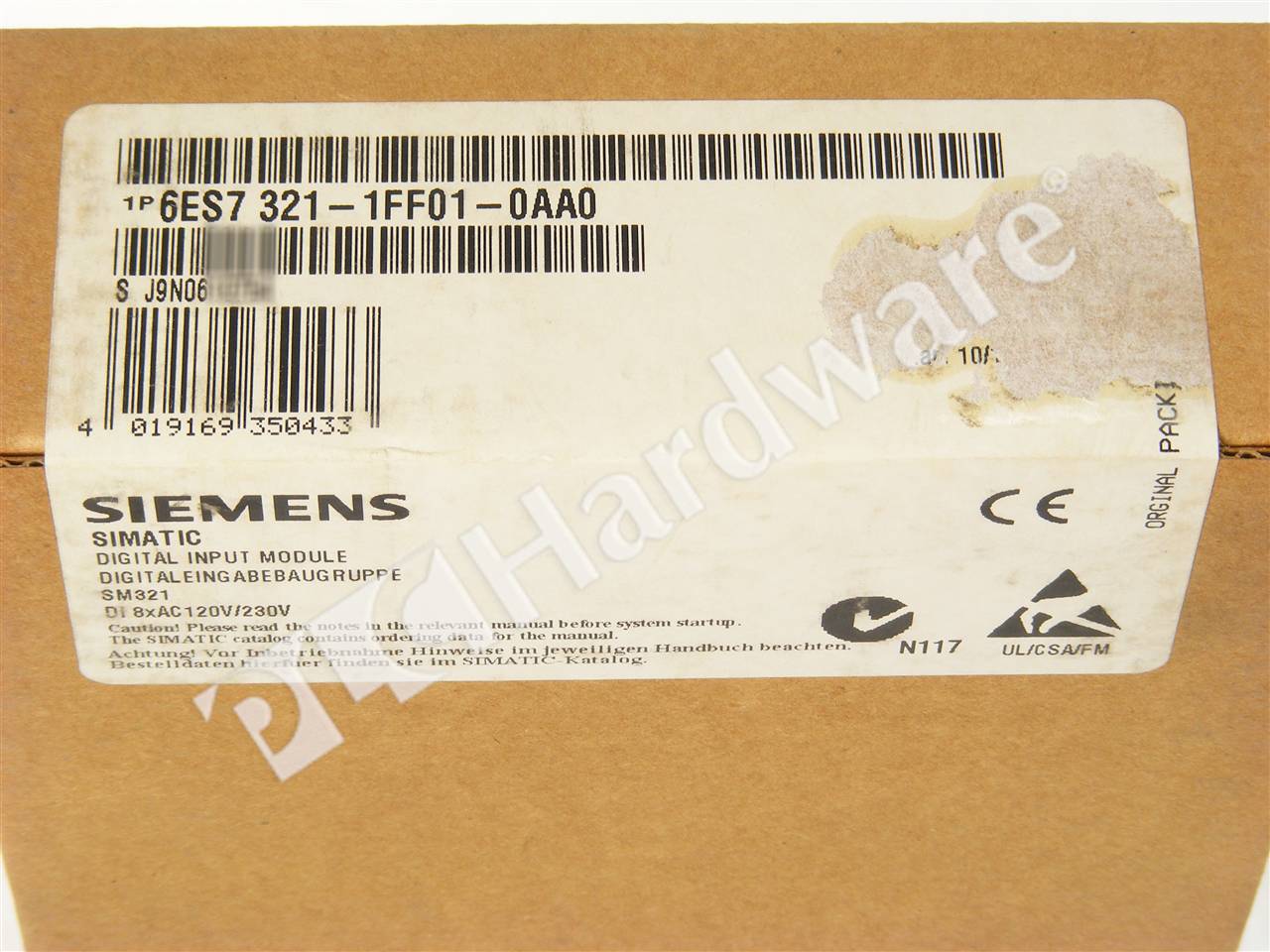 6ES7321-1FF01-0AA0 1