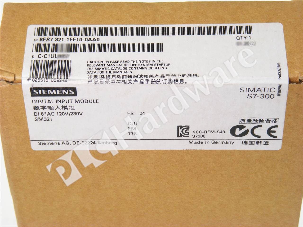 6ES7321-1FF10-0AA0 2