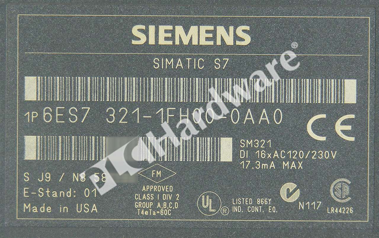 6ES7321-1FH00-0AA0 7