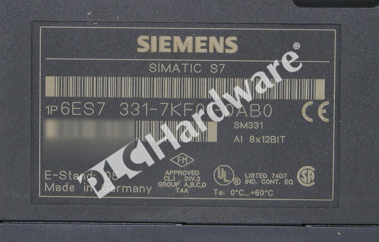 6ES7331-7KF01-0AB0 6