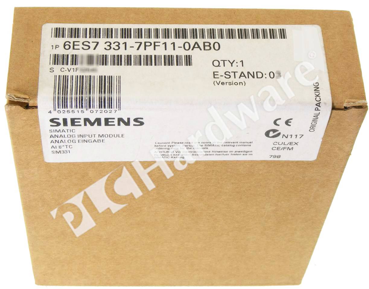 Modulo Siemens 6ES7331-7PF11-0AB0, Nuovo, Spedizione Veloce, 1 Anno Garanzia