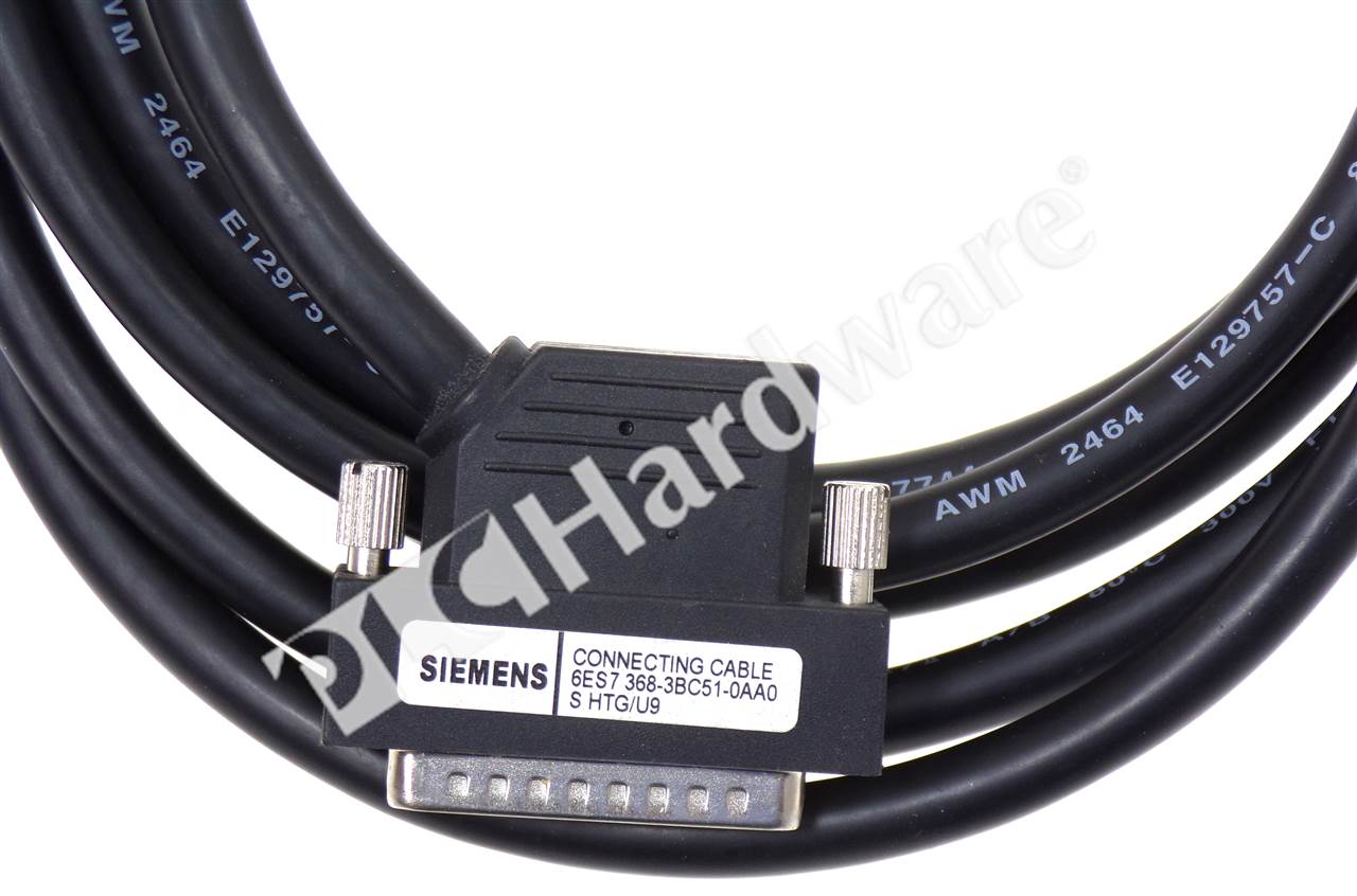 Câble De Connexion Siemens 6ES7368-3BC51-0AA0 Pour S7-300 - Longueur 2.5 M - Neuf