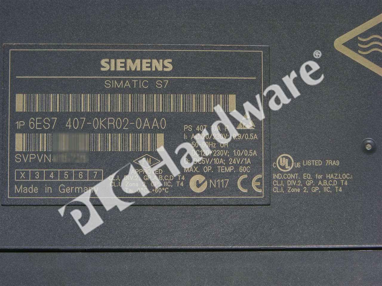 6ES7407-0KR02-0AA0 8
