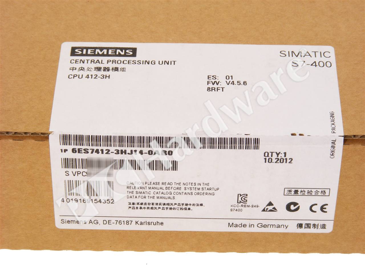 6ES7412-3HJ14-0AB0 8