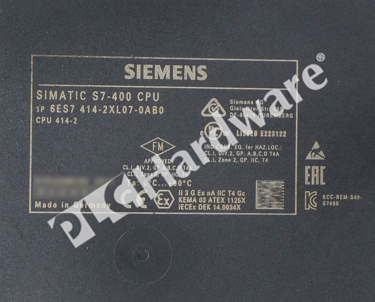 6ES7414-2XL07-0AB0 8