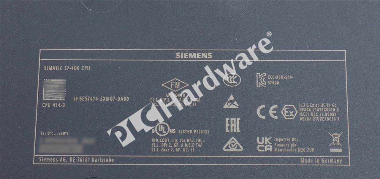 6ES7414-3XM07-0AB0 8