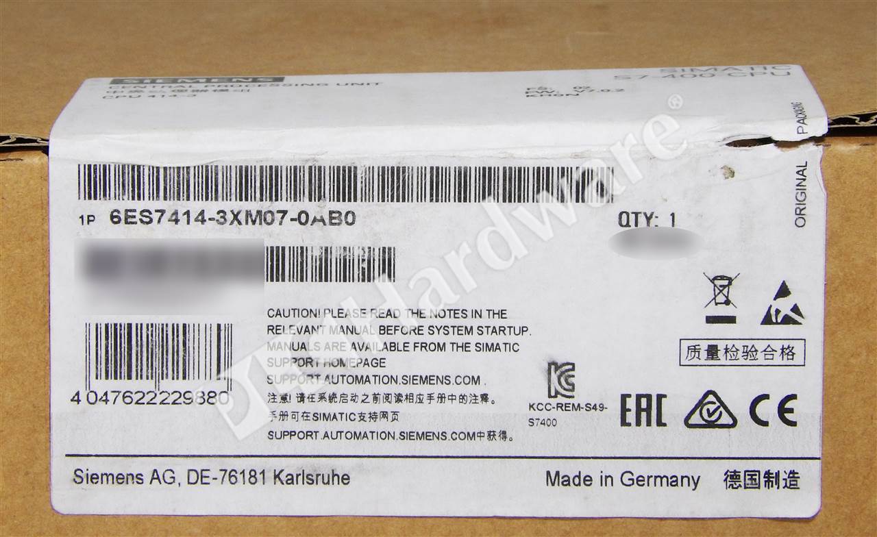 6ES7414-3XM07-0AB0 1