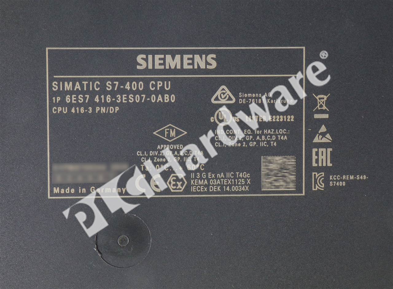 6ES7416-3ES07-0AB0 7