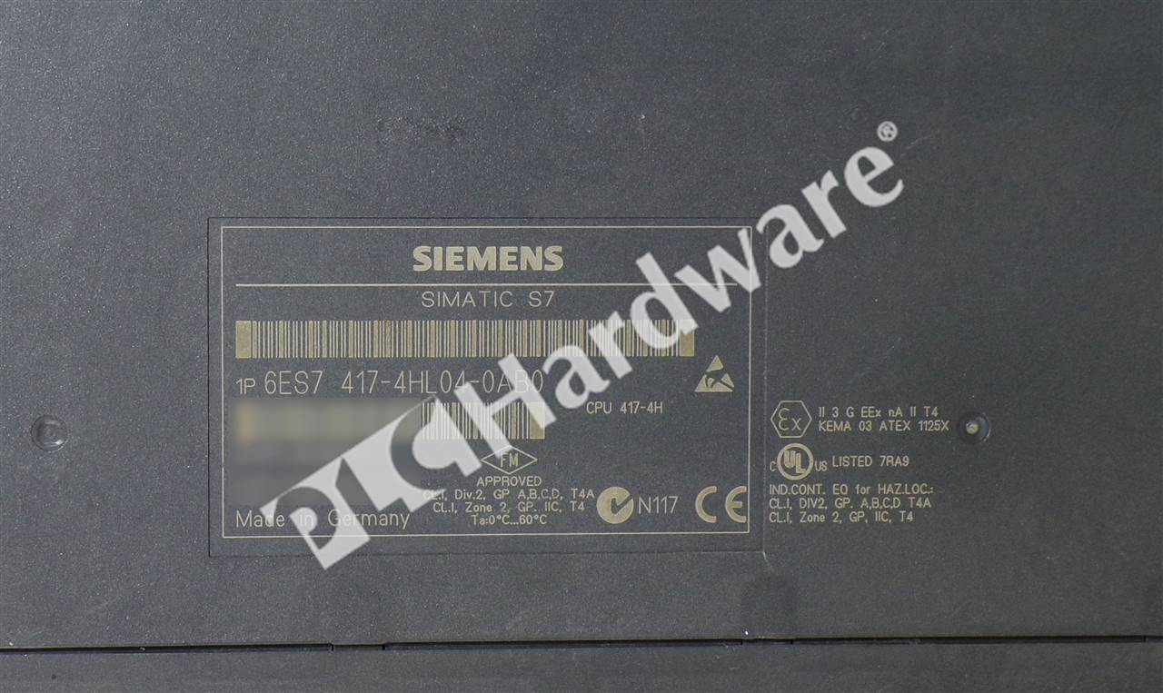 6ES7417-4HL04-0AB0 8