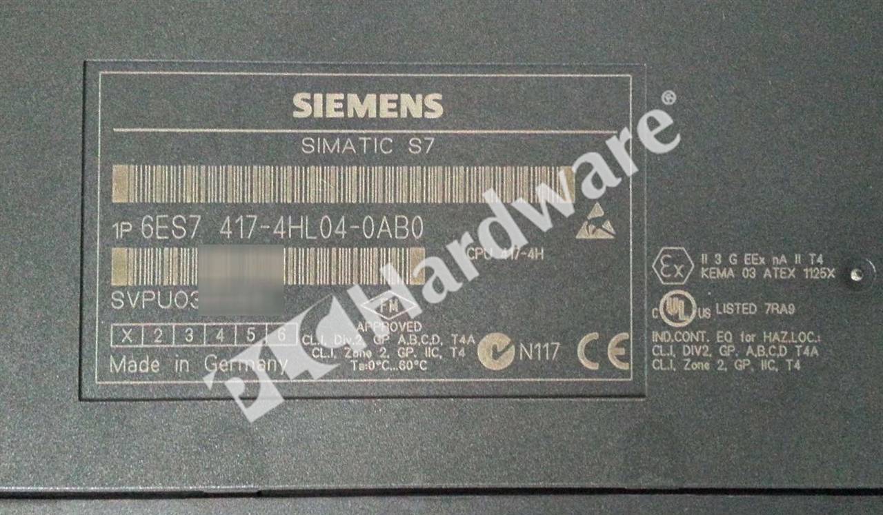 6ES7417-4HL04-0AB0 8