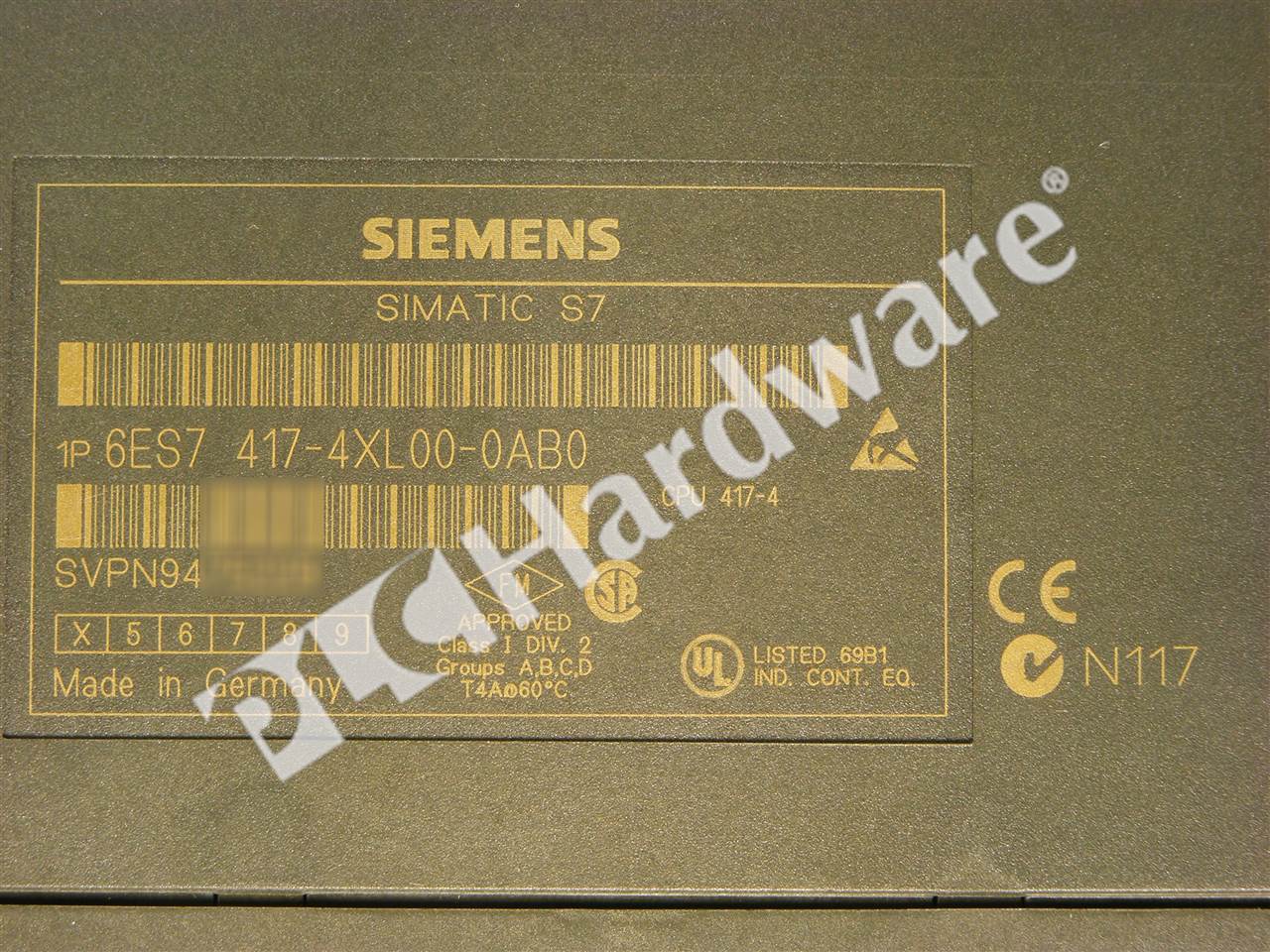 6ES7417-4XL00-0AB0 8