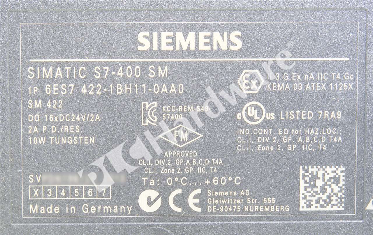 6ES7422-1BH11-0AA0 6