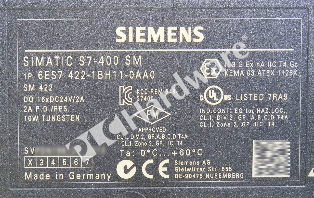 6ES7422-1BH11-0AA0 5