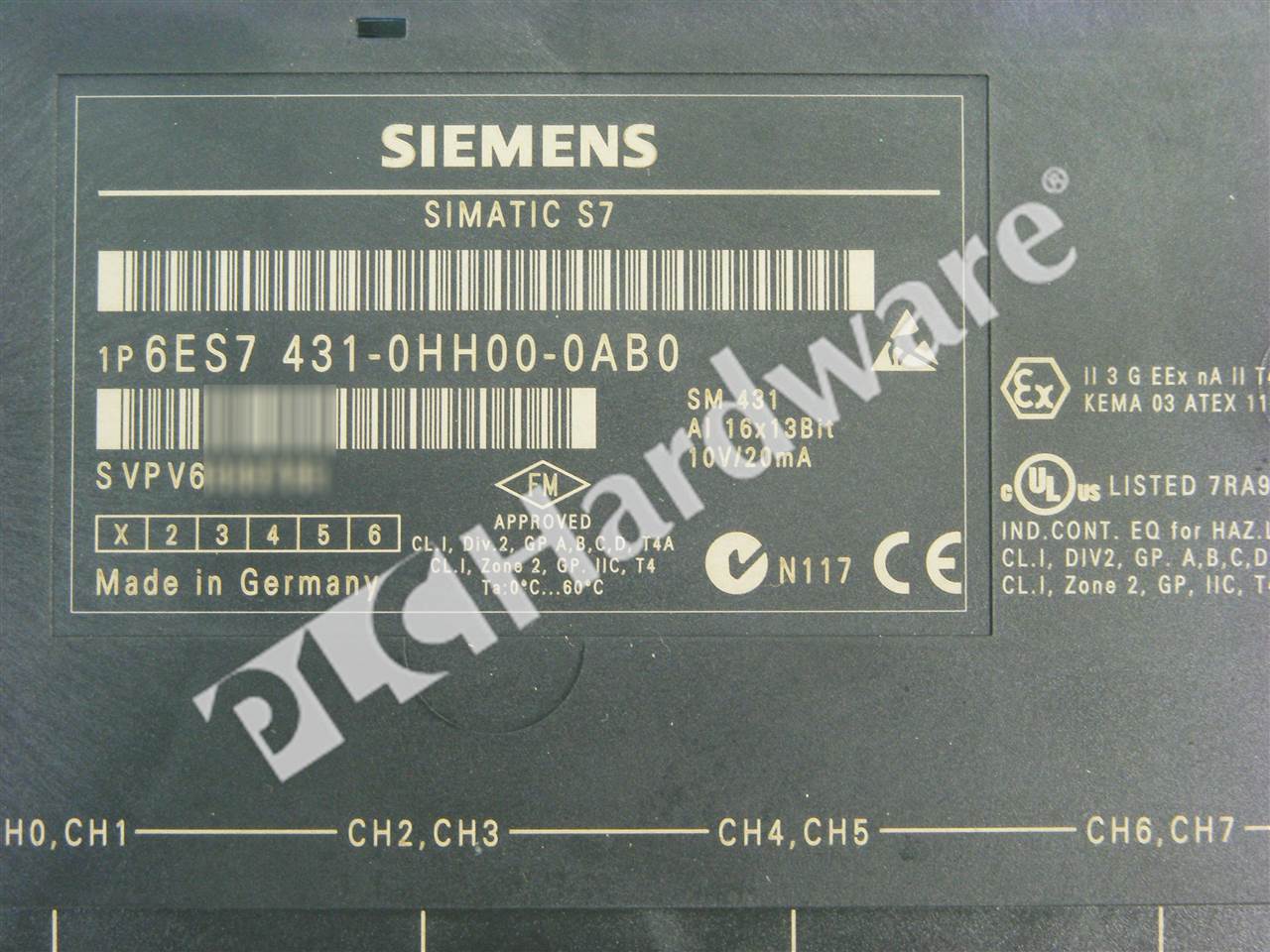 6ES7431-0HH00-0AB0 8