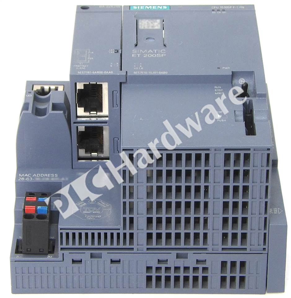 PLC Hardware: Siemens 6ES7510-1SJ01-0AB0 SIMATIC DP ET200SP CPU1510SP F-1 PN