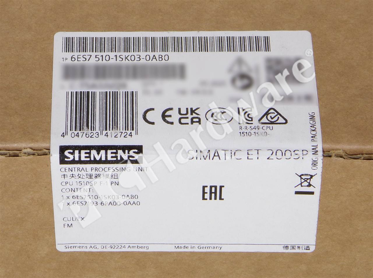 6ES7510-1SK03-0AB0 4