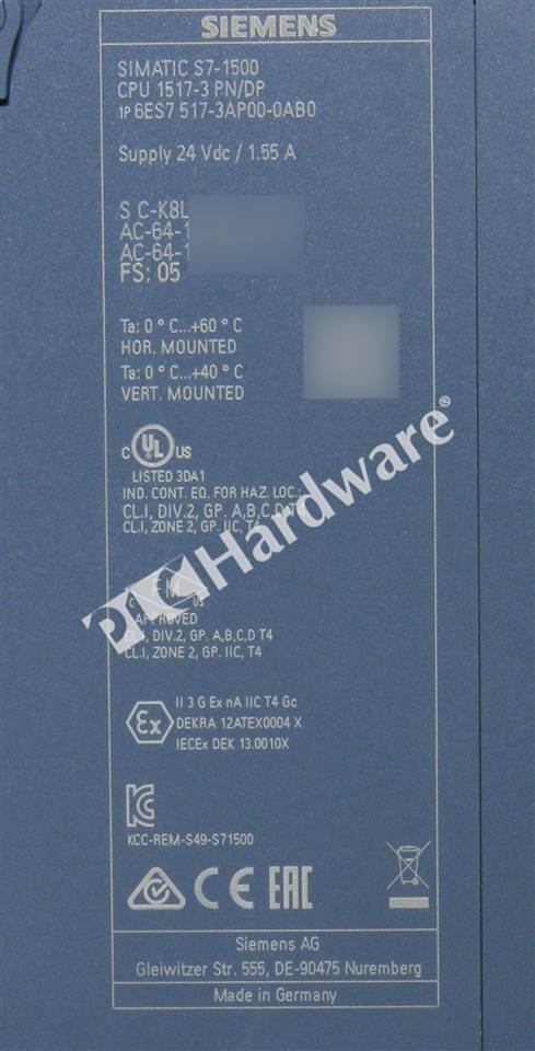 6ES7517-3AP00-0AB0 7