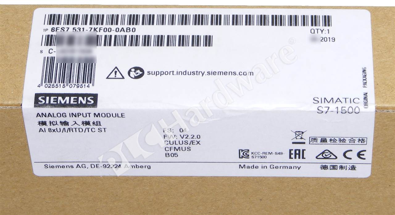 6ES7531-7KF00-0AB0 8