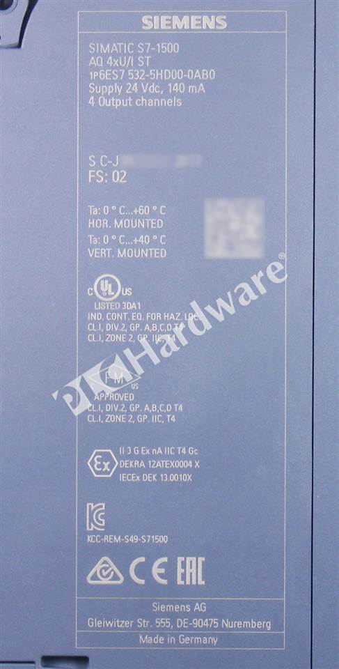 6ES7532-5HD00-0AB0 8