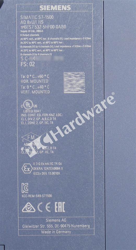 6ES7532-5HF00-0AB0 5