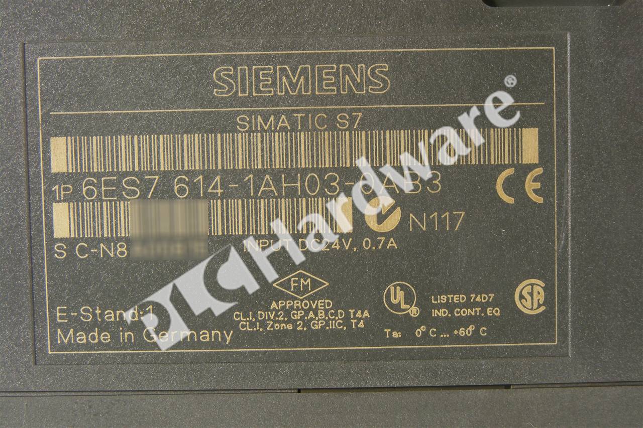 6ES7614-1AH03-0AB3 7