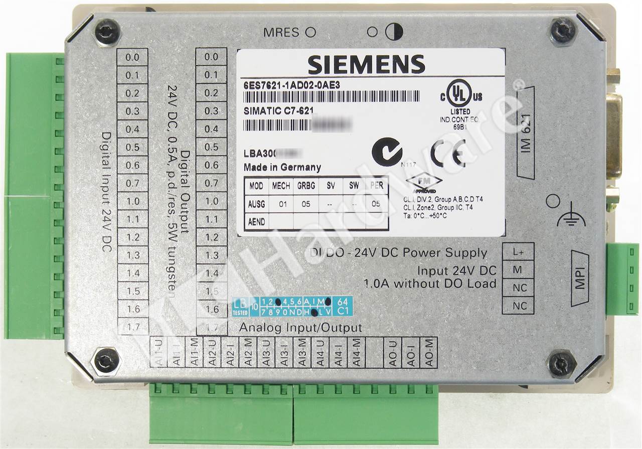 6ES7621-1AD02-0AE3 7