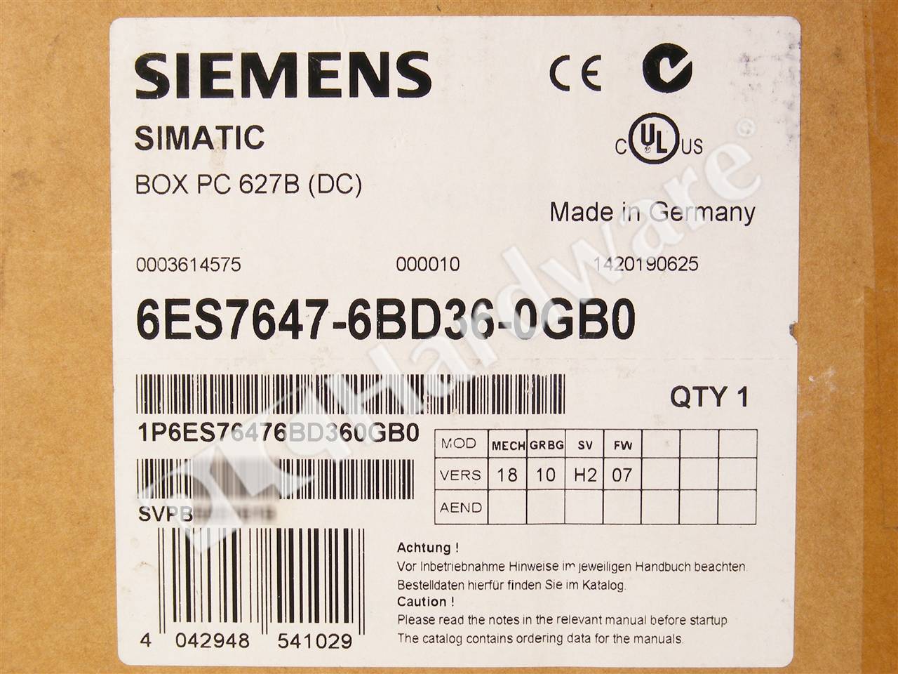 6ES7647-6BD36-0GB0 7