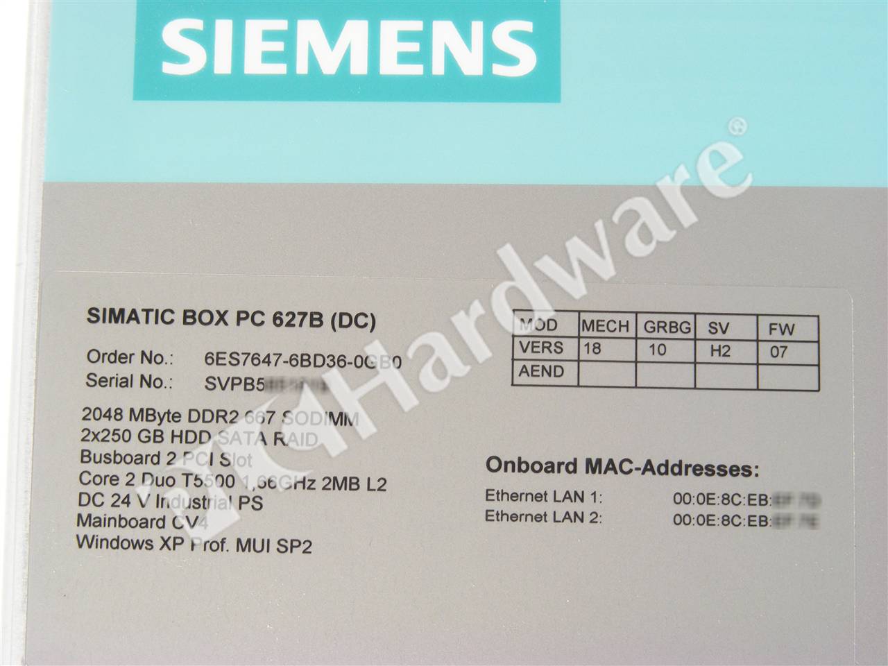 6ES7647-6BD36-0GB0 2