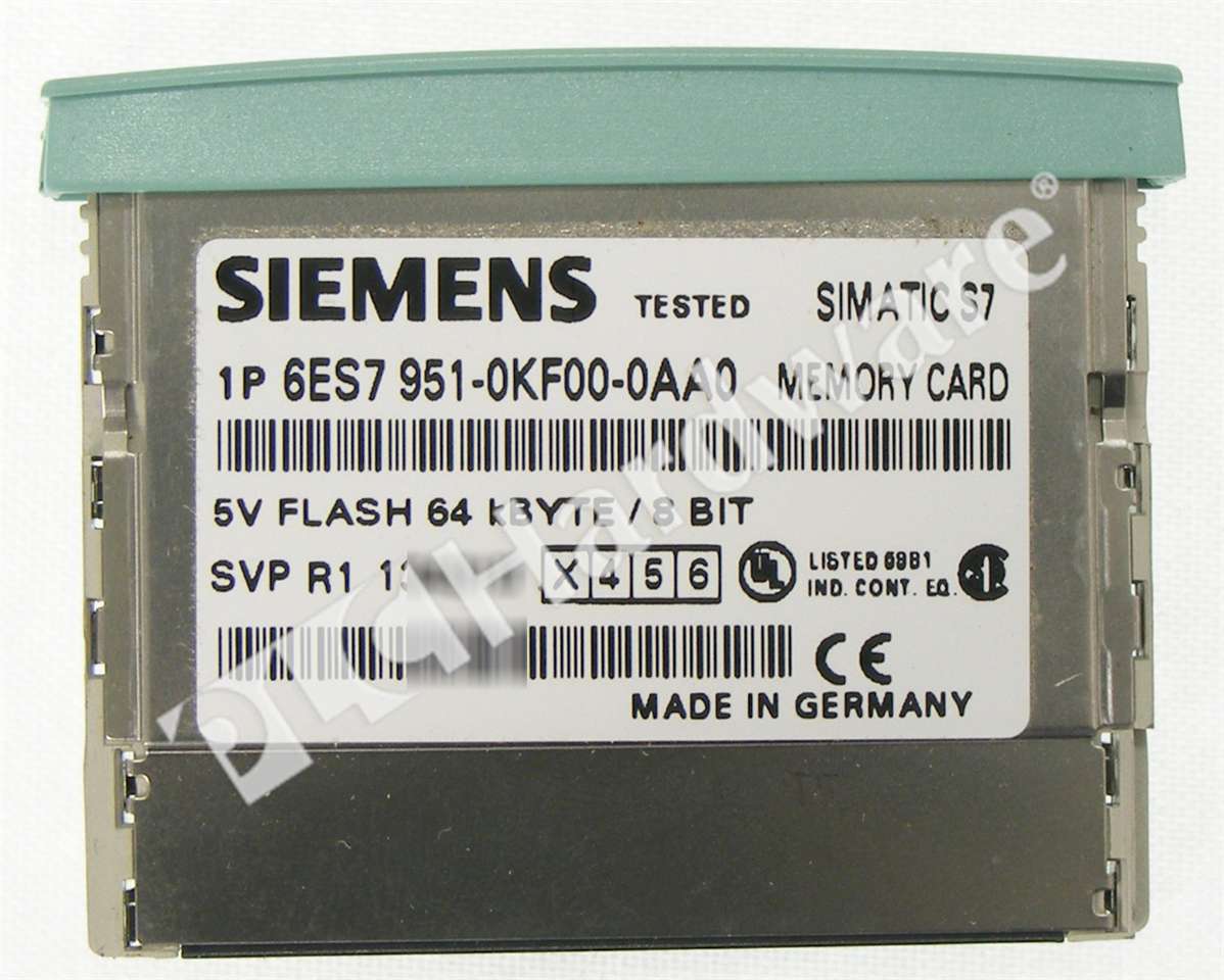 Siemens Simatic S7 6ES7 951-0KF00-0AA0 6ES7951-0KF00-0AA0 Memory Card
