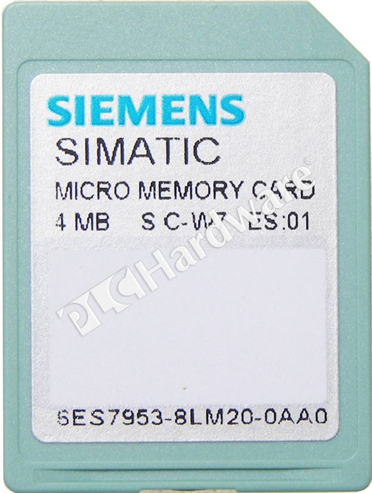Siemens Simatic MMC Memory Card 4 MB 6es7 953-8lm20-0aa0 for sale online 