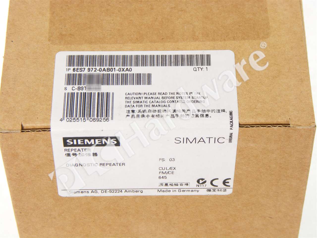 6ES7972-0AB01-0XA0 8