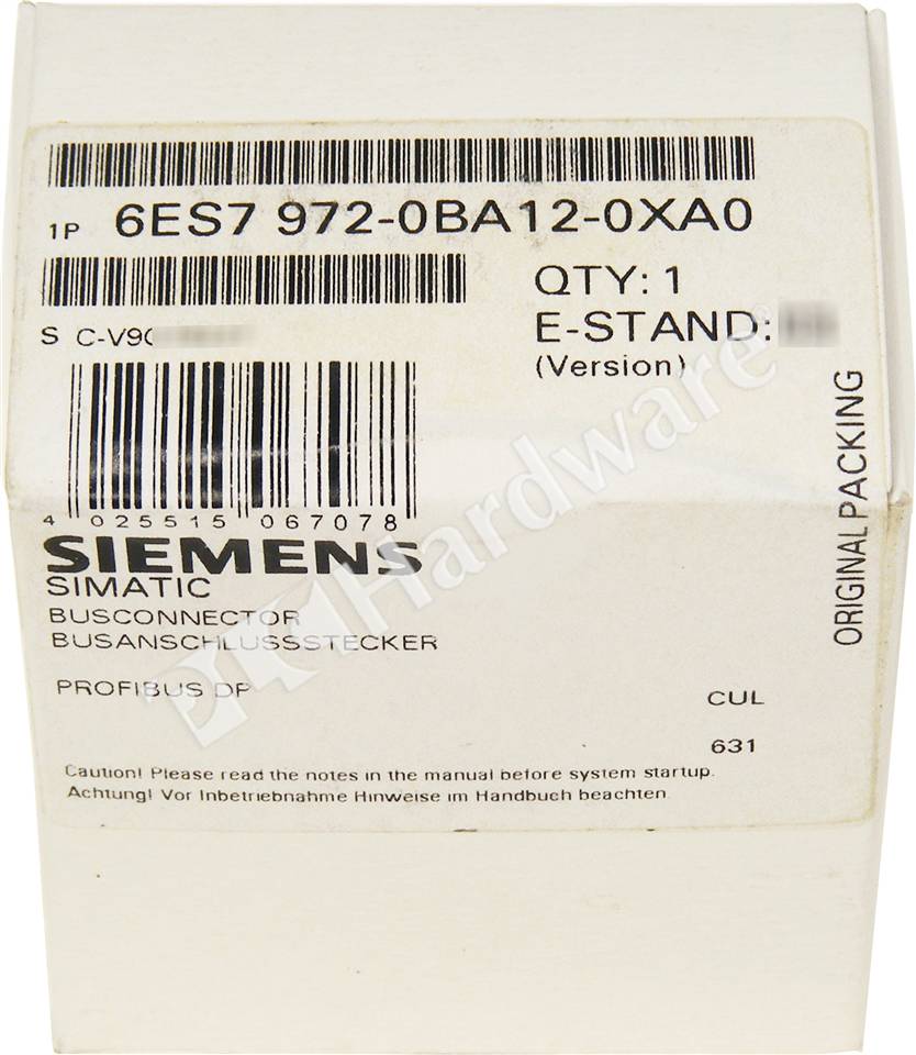6ES7972-0BA12-0XA0 1