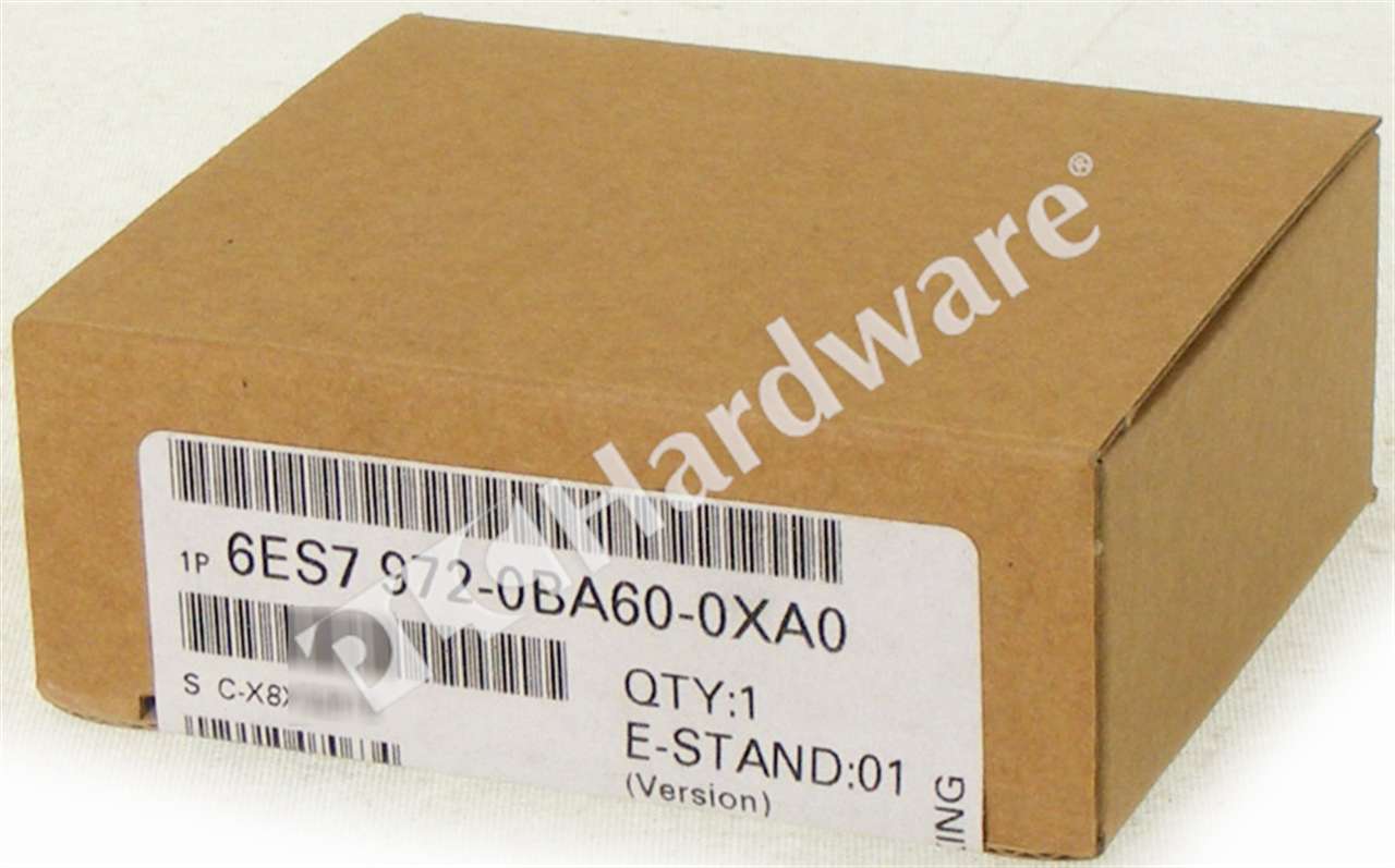6ES7972-0BA60-0XA0 5