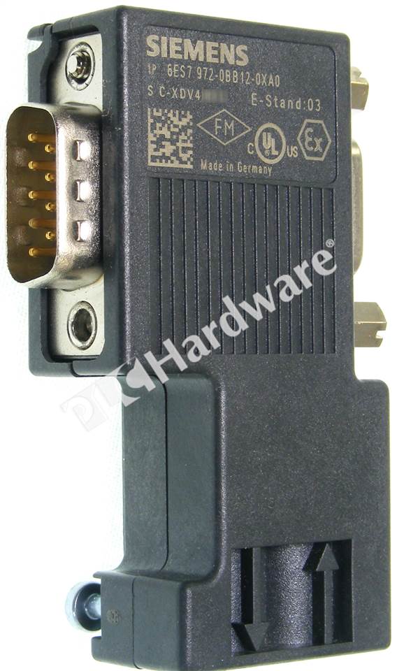Produktbild von Siemens Profibus-Stecker 6ES7972-0BB12-0XA0 – Bis 12 MBit/s, Original Zubehör Für S7-Steuerungen