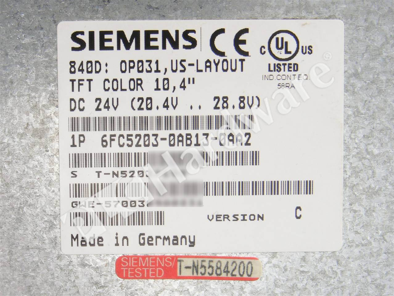 6FC5203-0AB13-0AA2 7