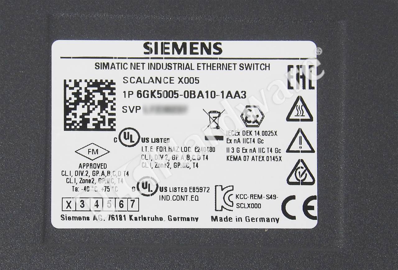 6GK5005-0BA10-1AA3 5