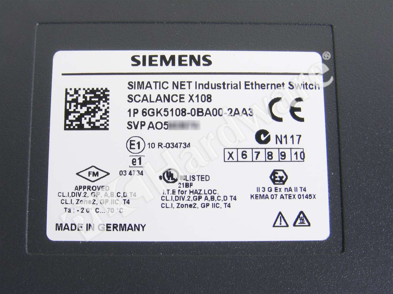 6GK5108-0BA00-2AA3 8
