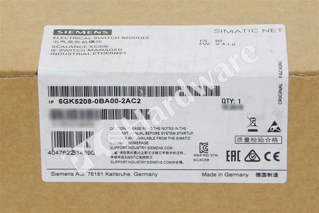 6GK5208-0BA00-2AC2 8
