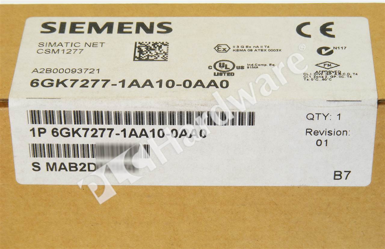 PLC Hardware - Siemens 6GK7277-1AA10-0AA0, New Surplus Sealed