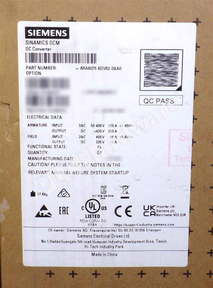 6RA8075-6DV62-0AA0 8