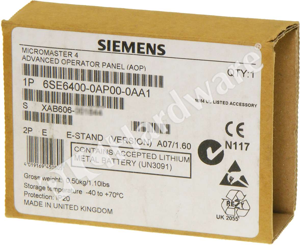 1 PC New Siemens 6SE6400-0AP00-0AA1 In Box 