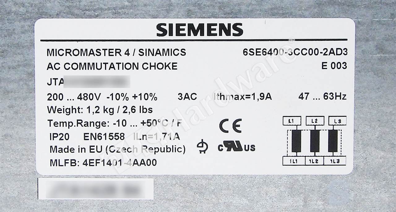 6SE6400-3CC00-2AD3 7