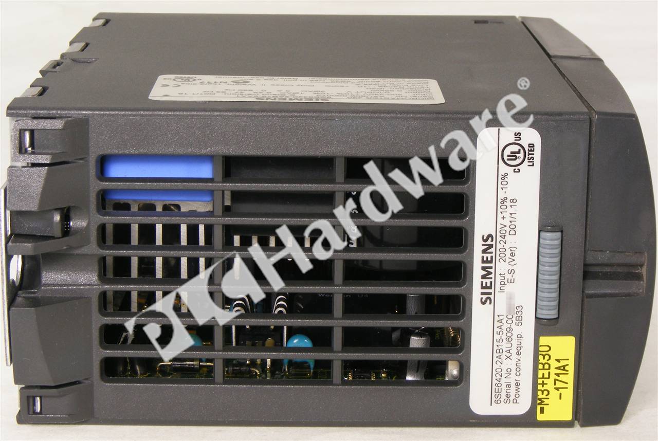 Siemens 6SE6420-2AB15-5AA1 E-Stand D04/1.20 mit 6SE6400-1PB00-0AA0 Siemens 6SE6420-2AB15-5AA1 E-Stand D04/1.20 mit 6SE6400-1PB00-0AA0