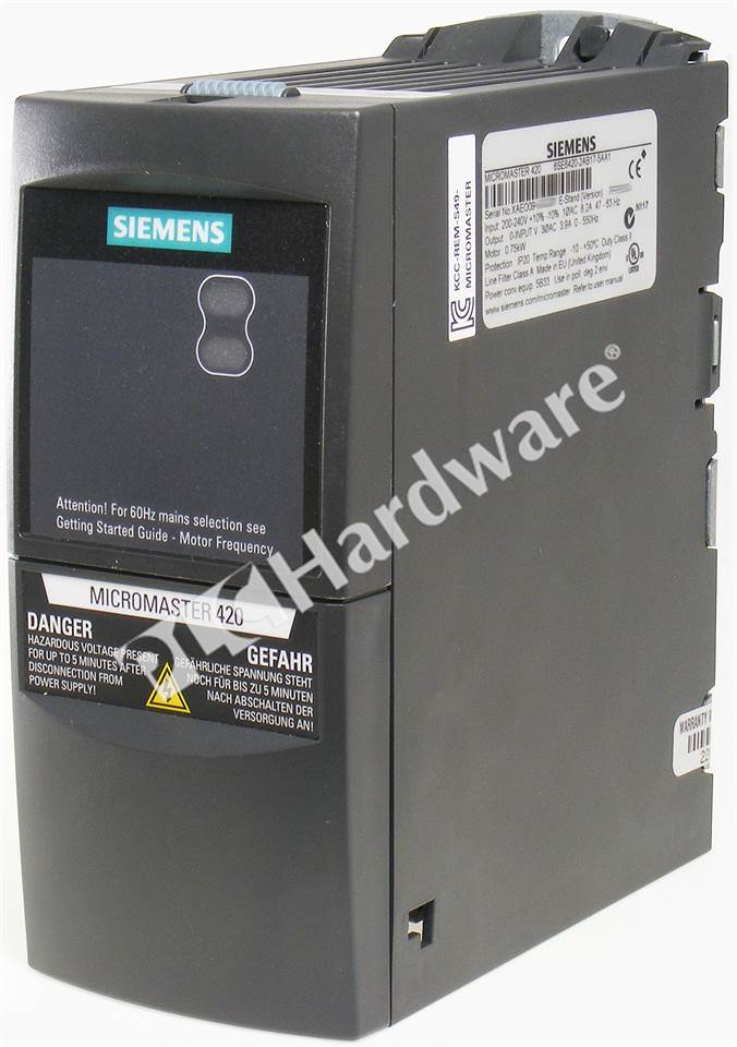 Siemens 6SE6420-2AB17-5AA1 Inverter Nuovo In Scatola – Spedizione Rapida, Made In Germany.