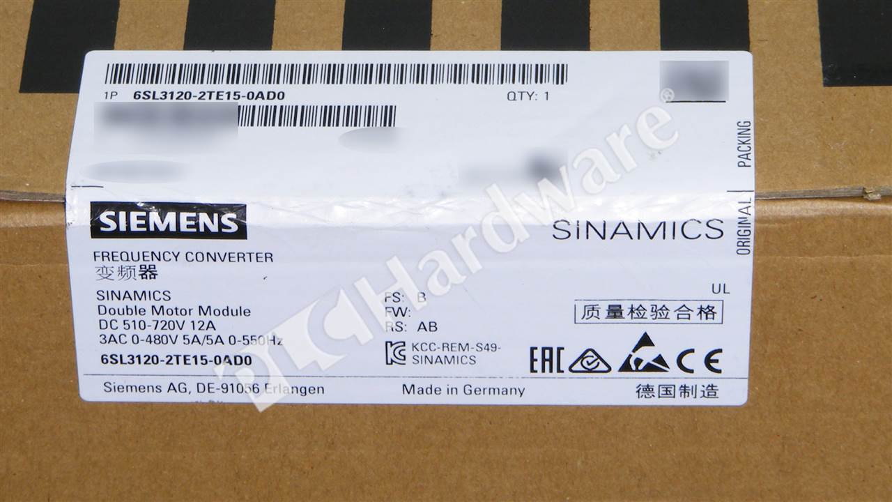 6SL3120-2TE15-0AD0 2